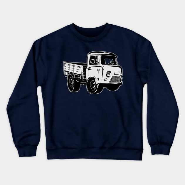 Cartoon truck Crewneck Sweatshirt by Mechanik
